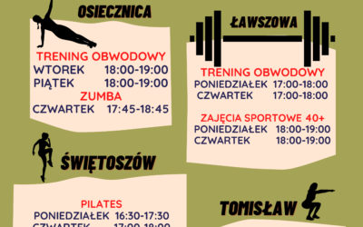 Plan zajęć świetlice