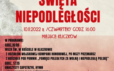 OBCHODY NARODOWEGO ŚWIĘTA NIEPODLEGŁOŚCI